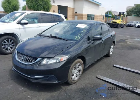 2014 Honda Civic Lx from USA, damaged, VIN 2HGFB2F59EH525453
